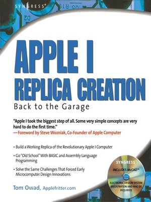 cover image of Apple I Replica Creation
